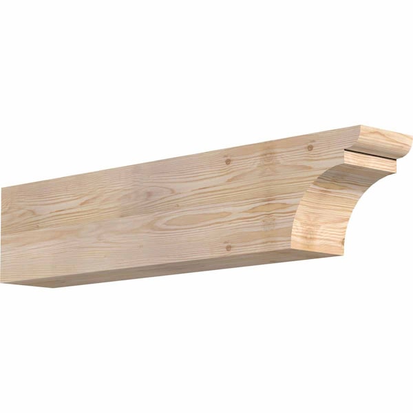 Ekena Millwork Yorktown Smooth Rafter Tail, Douglas Fir, 5 1/2"W x 8"H x 36"L RFT06X08X36YOR00SDF - main